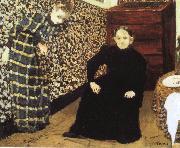 The artist's mother and sister Vuillard